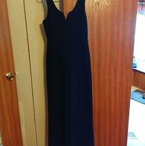 Women's v-neck jump suit.